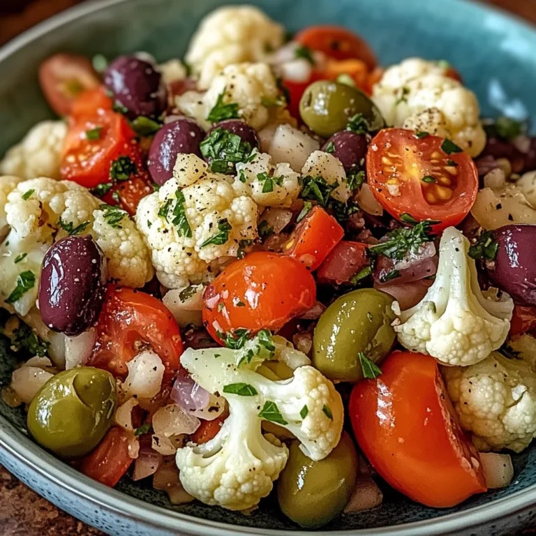 Sicilian Cauliflower Salad