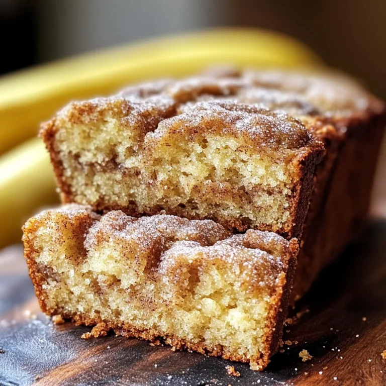 Snickerdoodle Banana Bread Recipe