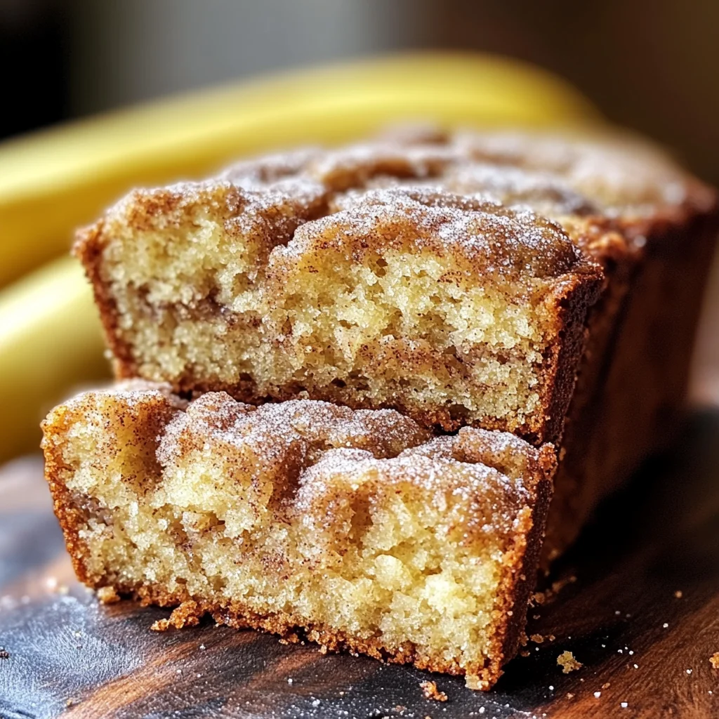 Snickerdoodle Banana Bread Recipe