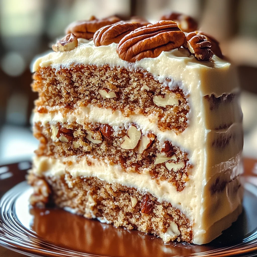Southern Georgia Pecan Cake Recipe