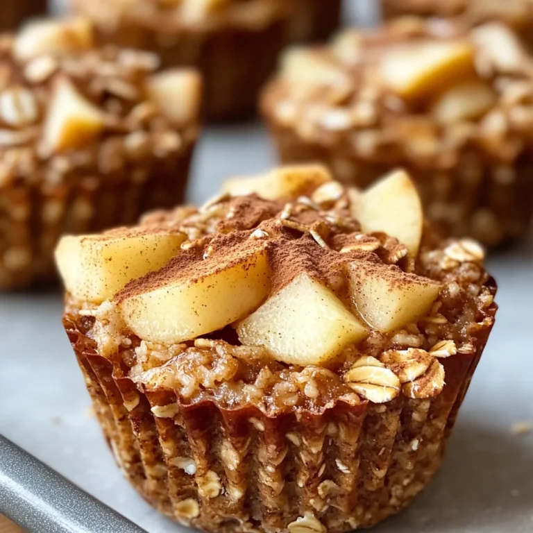 Tasty Baked Apple Cinnamon Oatmeal Cups