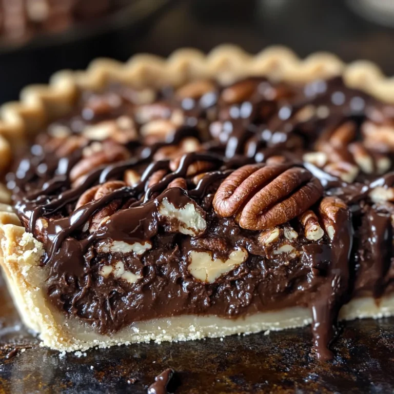 Texas Chocolate Pecan Pie