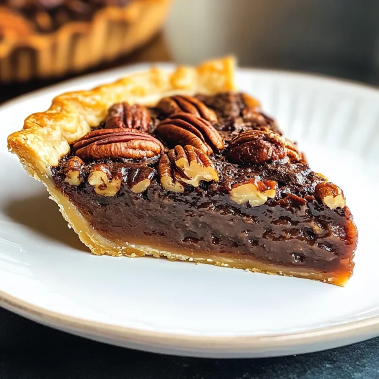 Texas Chocolate Pecan Pie