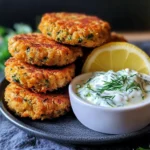 Ultimate Mediterranean Lemon Chickpea Patties with Yogurt Sauce