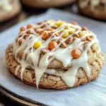 White Chocolate Reese’s Cheesecake Cookies