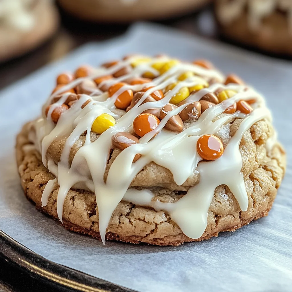White Chocolate Reese’s Cheesecake Cookies