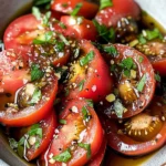 Zesty Marinated Tomatoes