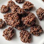 3-Ingredient Dark Chocolate Quinoa Crisps
