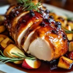 Apple Cider Glazed Turkey Breast