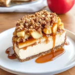 Apple Crisp Cheesecake