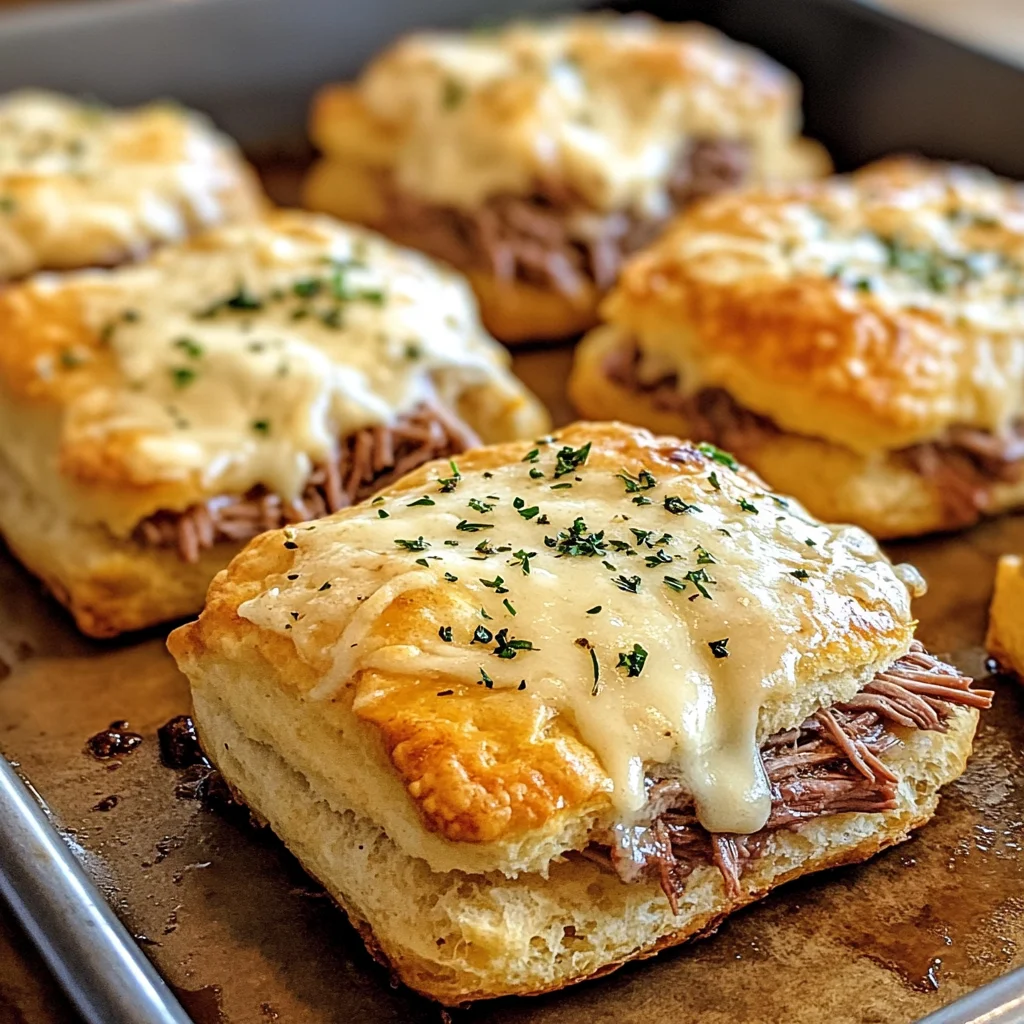 Baked French Dip Biscuits Recipe: A Comforting, Family-Friendly Meal