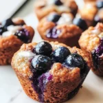 Blueberry Monkey Bread Muffins