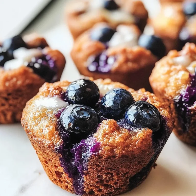 Blueberry Monkey Bread Muffins