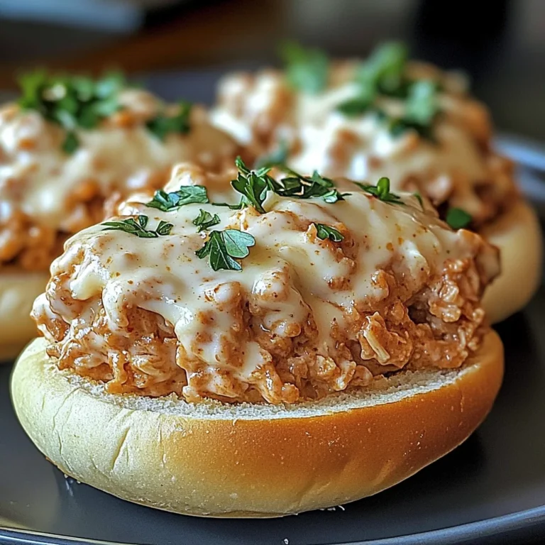 Chicken Alfredo Sloppy Joes: A Delicious Twist on a Classic Favorite