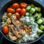 Chicken Tzatziki Bowls