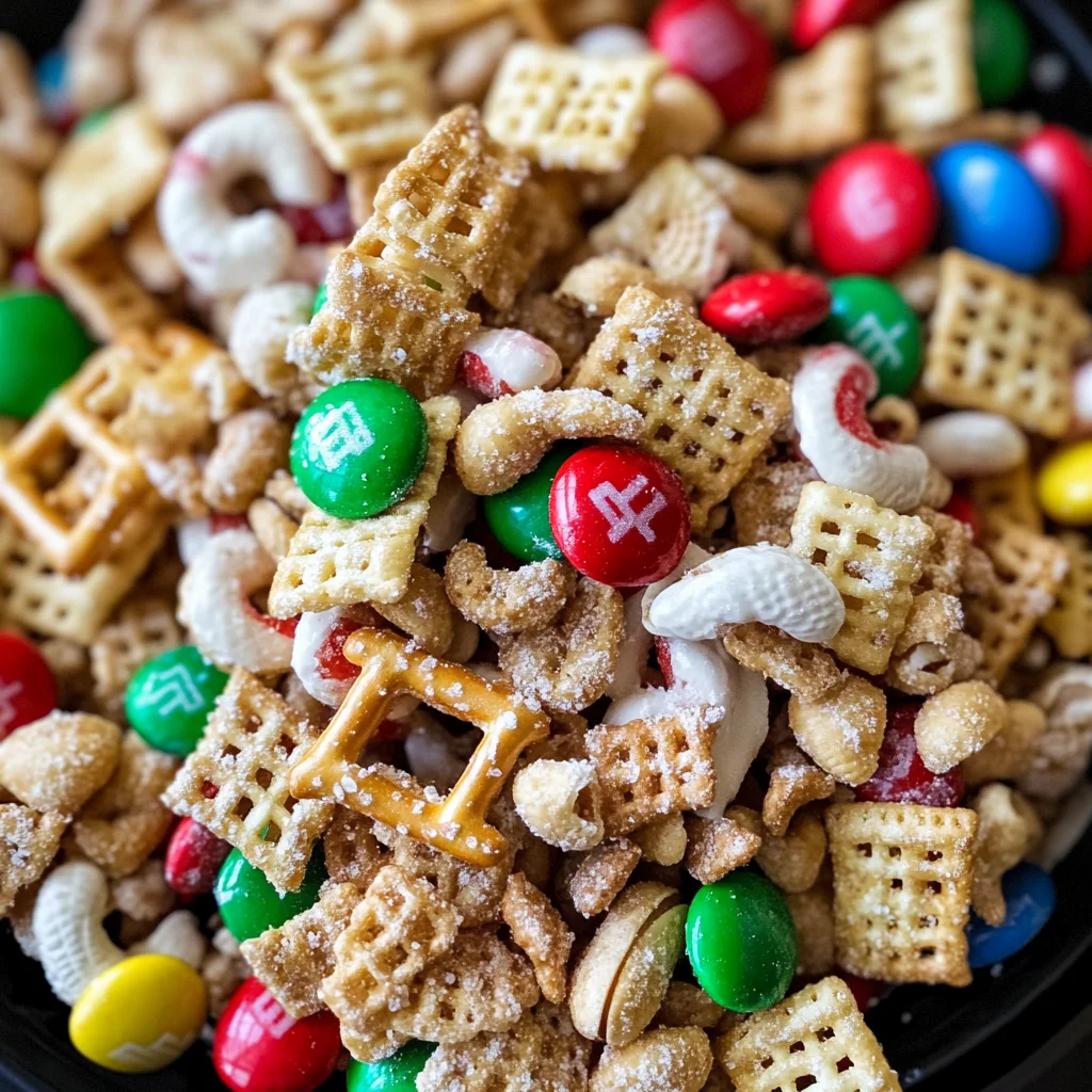 Christmas Crack (AKA White Chocolate Chex Mix)