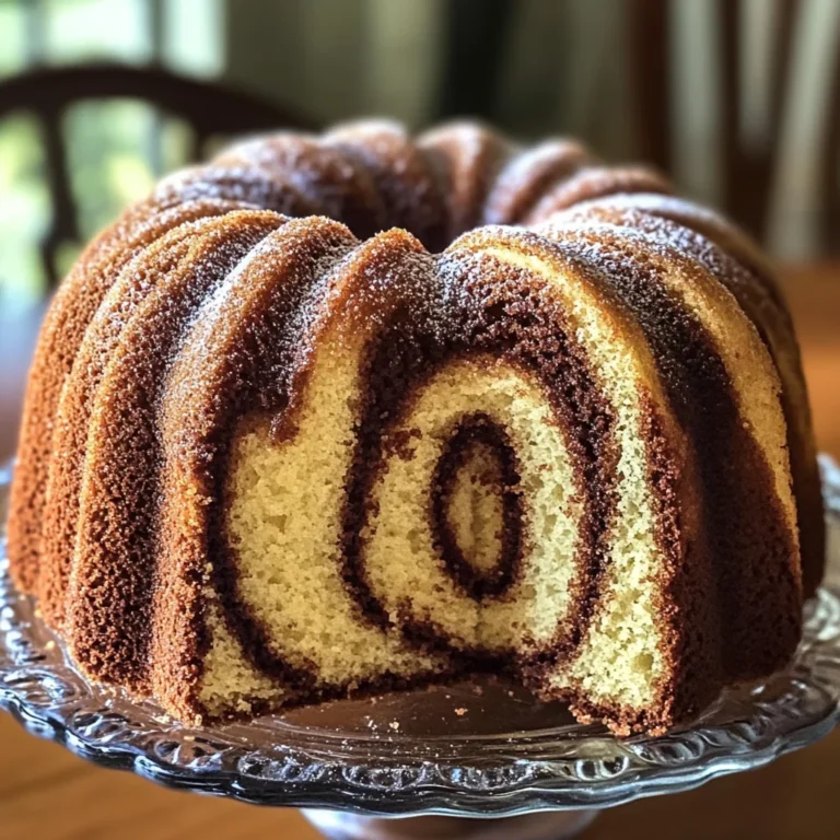 Cinnamon Swirl Bundt Cake