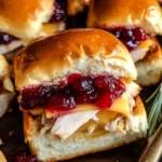 Cranberry Turkey Sliders