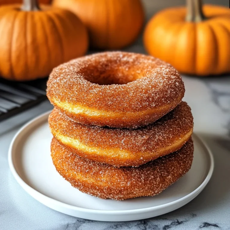 Easy Baked Pumpkin Donuts