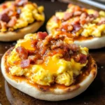 English Muffin Breakfast Pizzas