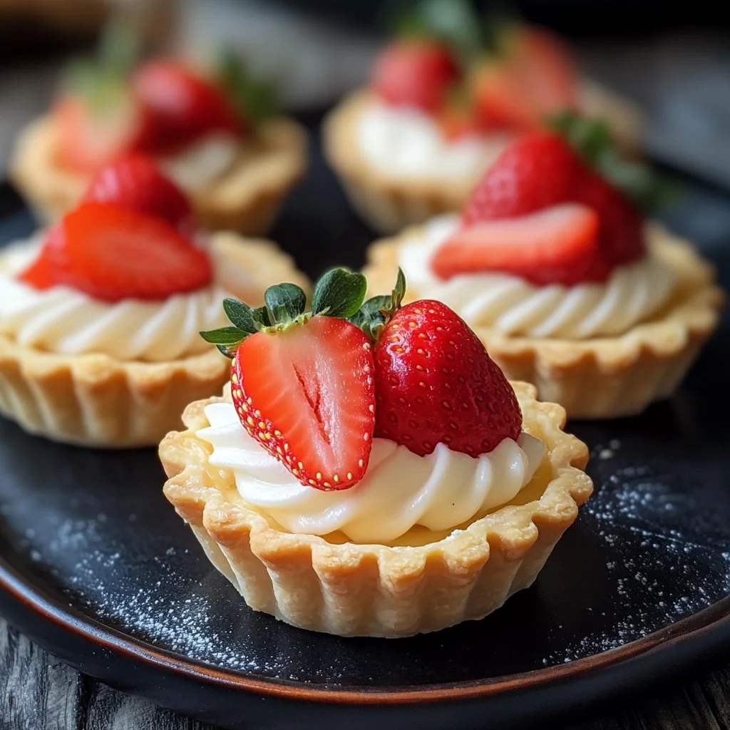 Fresh and Delicious Strawberry Tartlets Recipe