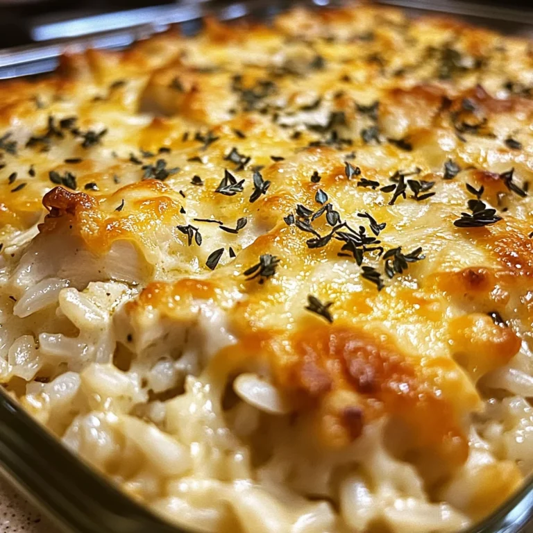 Garlic Butter Chicken and Rice Casserole 30 Minutes Easy Delicious