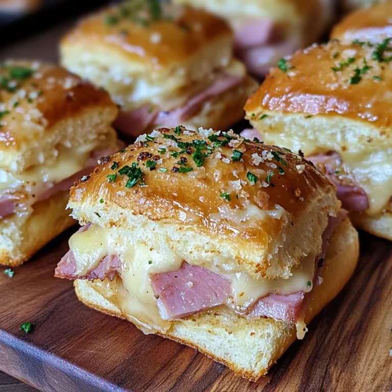 Ham and Swiss Sliders