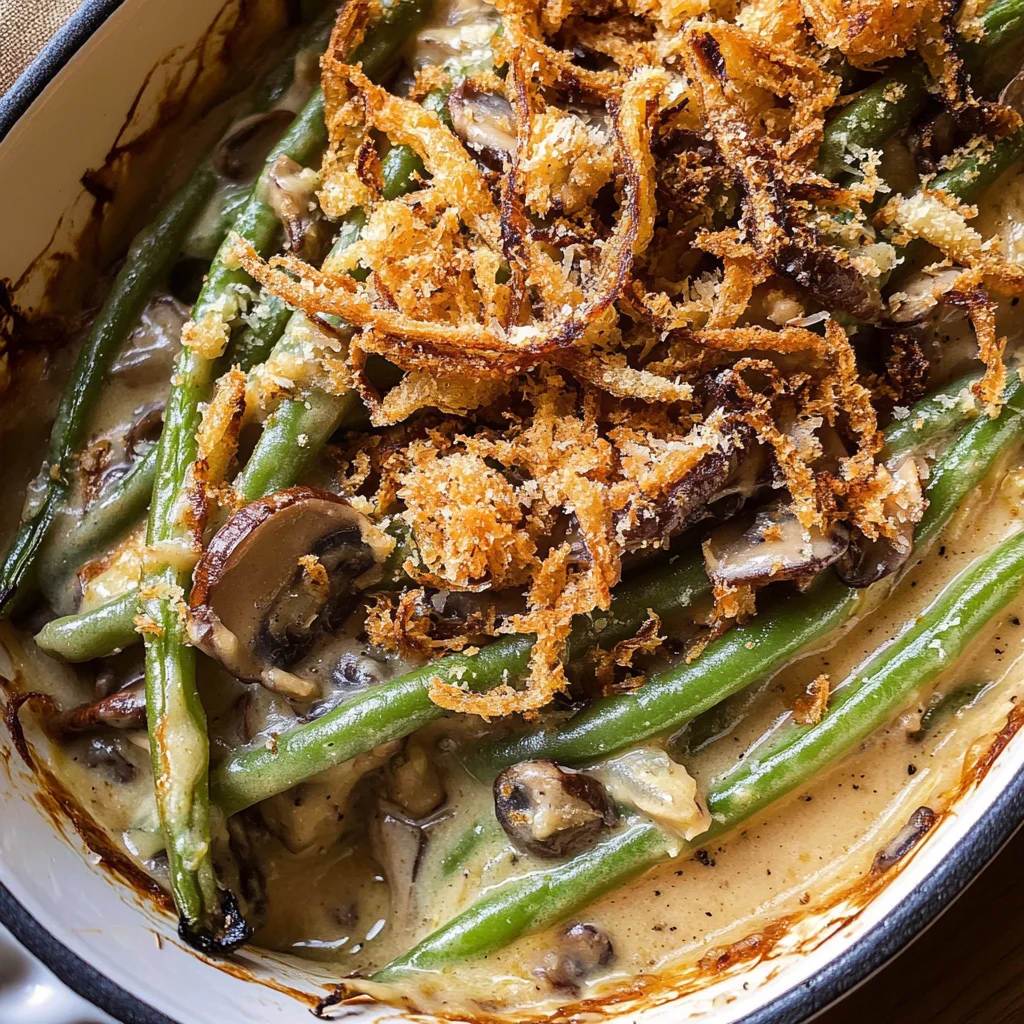 Homemade Green Bean Casserole