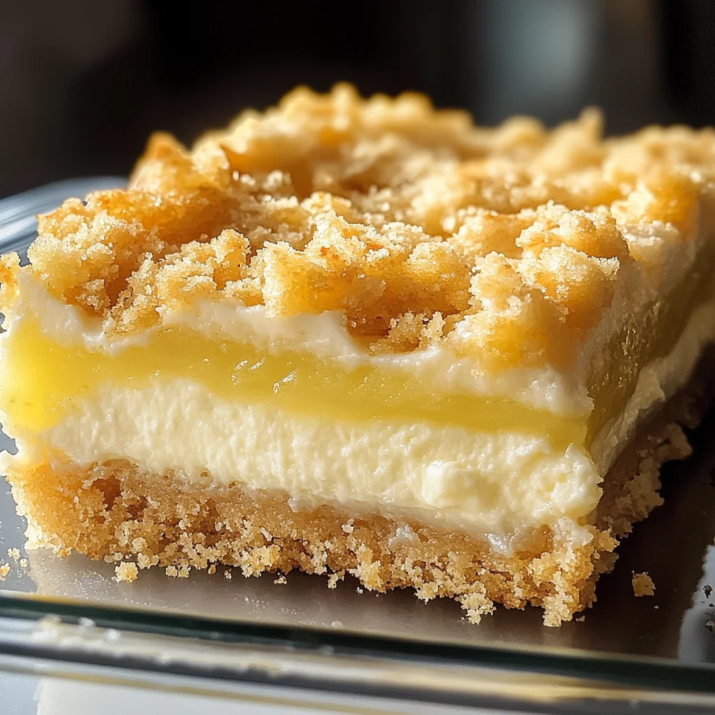 Lemon Cream Cheese Dump Cake