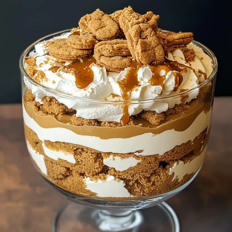 Lotus Biscoff Trifle: Easy, Creamy, and Irresistible