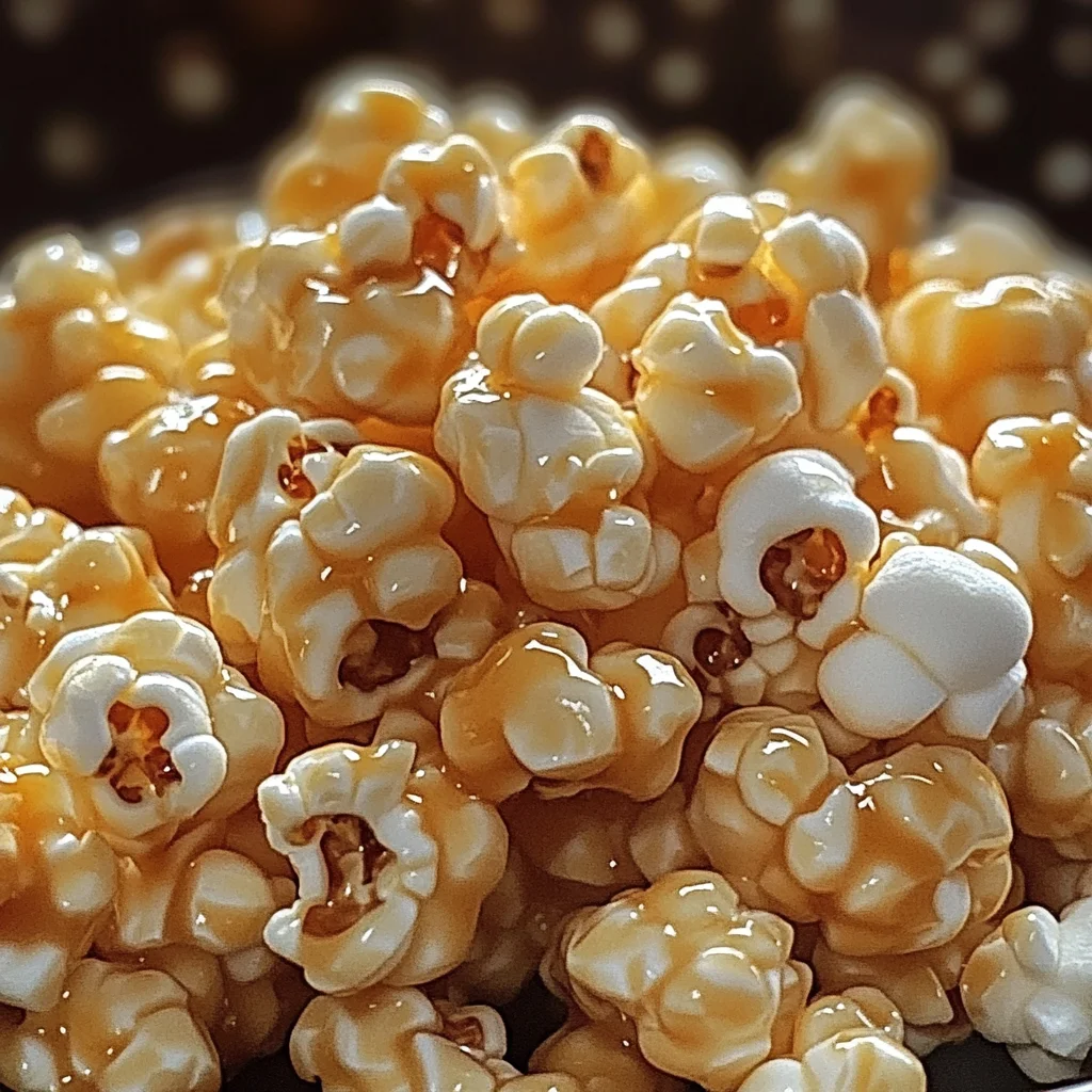 Marshmallow Caramel Corn