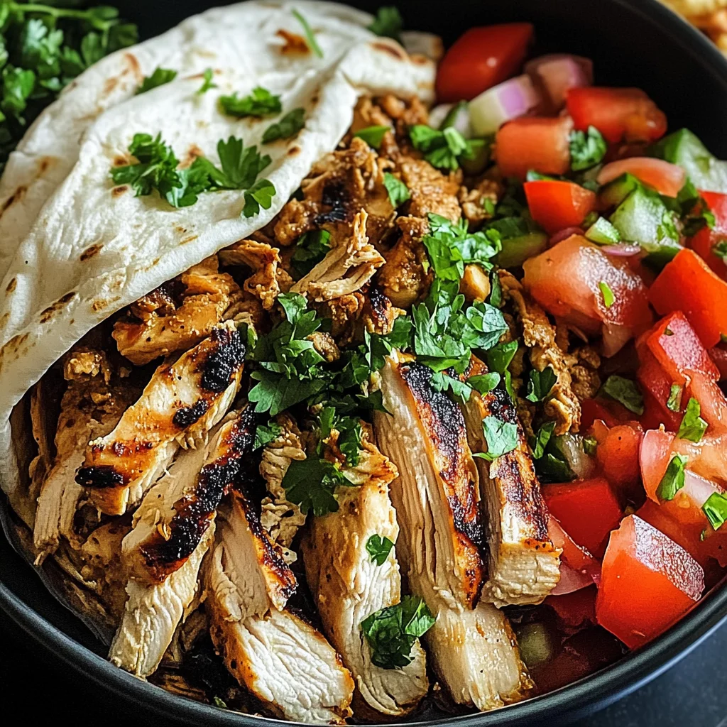 Middle Eastern Chicken Shawarma