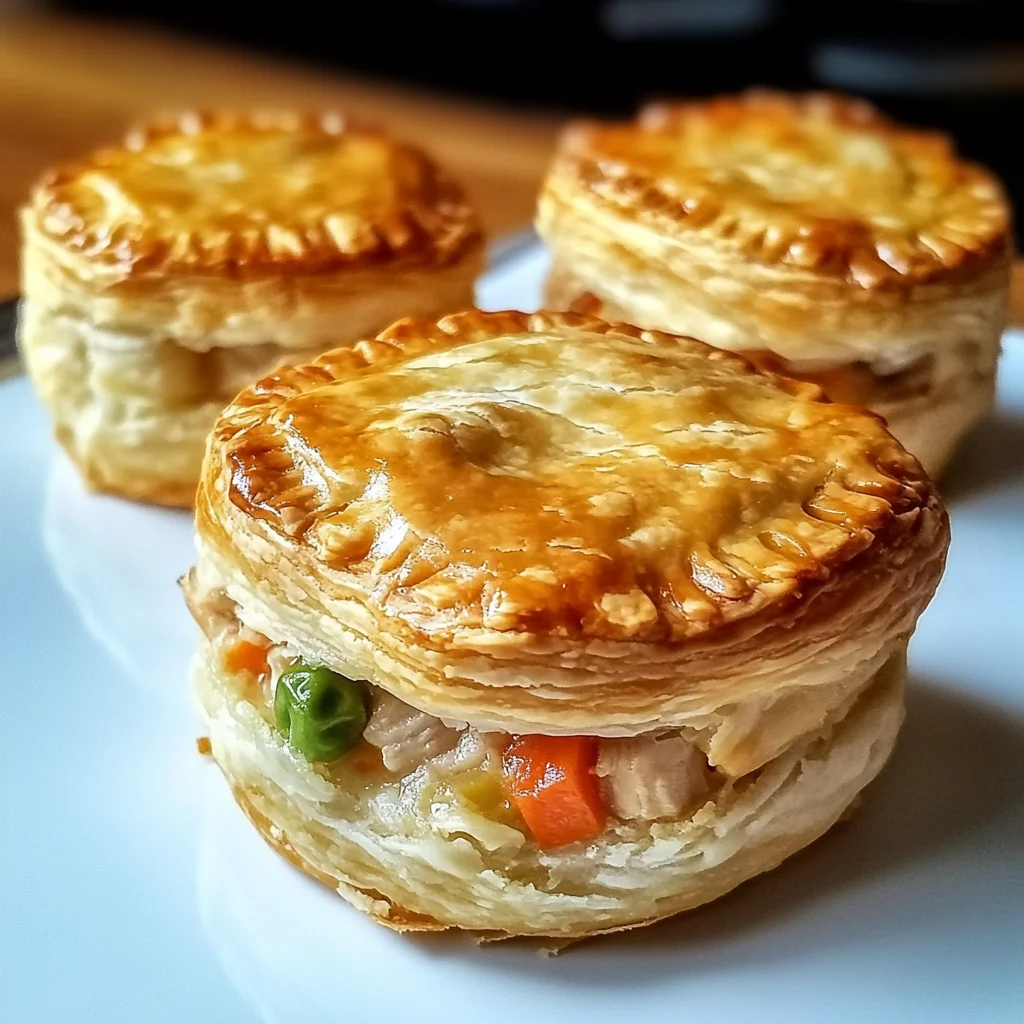 Mini chicken pot pies