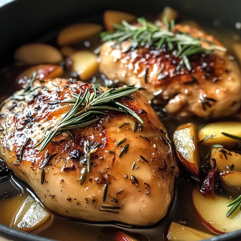 Rosemary Apple Cider Chicken