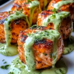 Salmon Balls with Creamy Avocado Sauce: Healthy Dinner Ideas