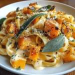 Savory Butternut Squash & Sage Pasta