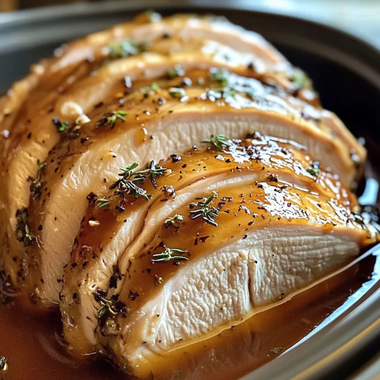 Slow Cooker Amish Maple Turkey Breast