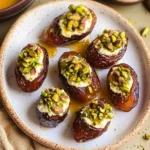 St. Patrick’s Day Treat: Honey Pistachio Ricotta Stuffed Dates