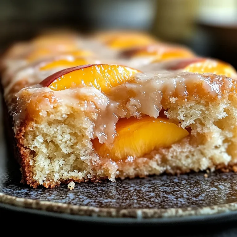 Summer Peach Cake