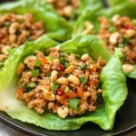Thai Chicken Lettuce Wraps